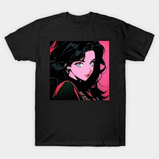 Retro anime girl T-Shirt